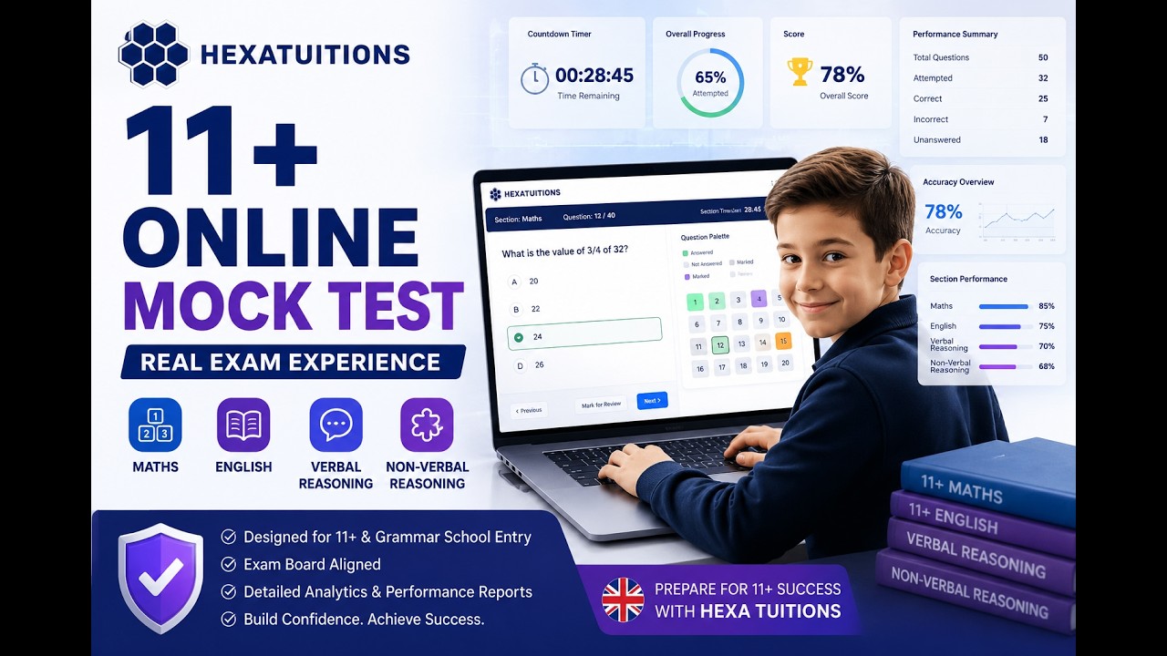 How to take Hexatuition's Online Test